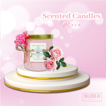Scented Candles Rose