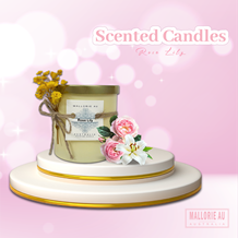 Scented Candles Rose Lily