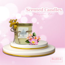 Scented Candles Frangipani Lotus