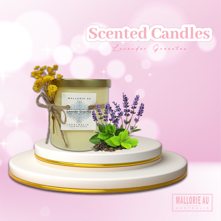 Scented Candles Lavender Greentea