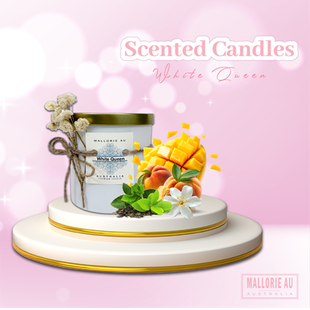 Scented Candles White Queen