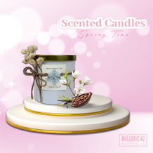 Scented Candles Spring Time