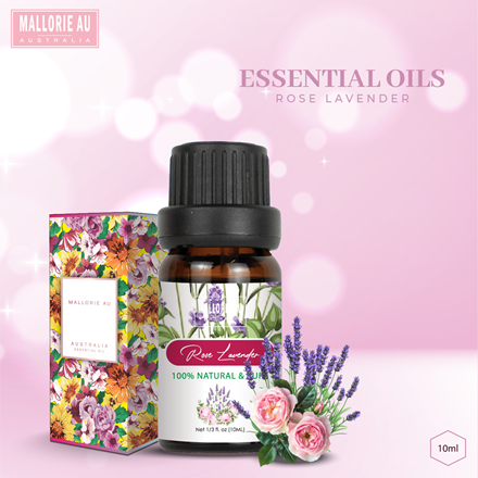 Essential Oils Rose Lavender